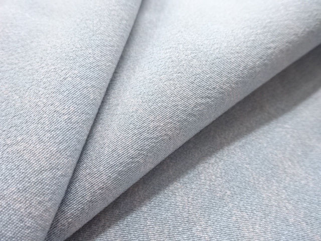  廣瀬雄望作　網目模様単衣小紋着物